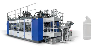 Inclined Neck Toilet Bottle Blow Moulding Machine